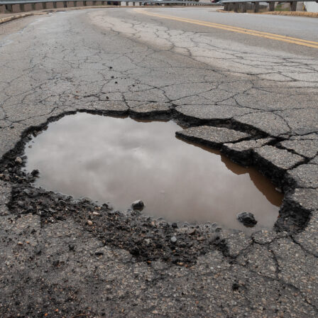 Who is responsible for Potholes in Indiana?
